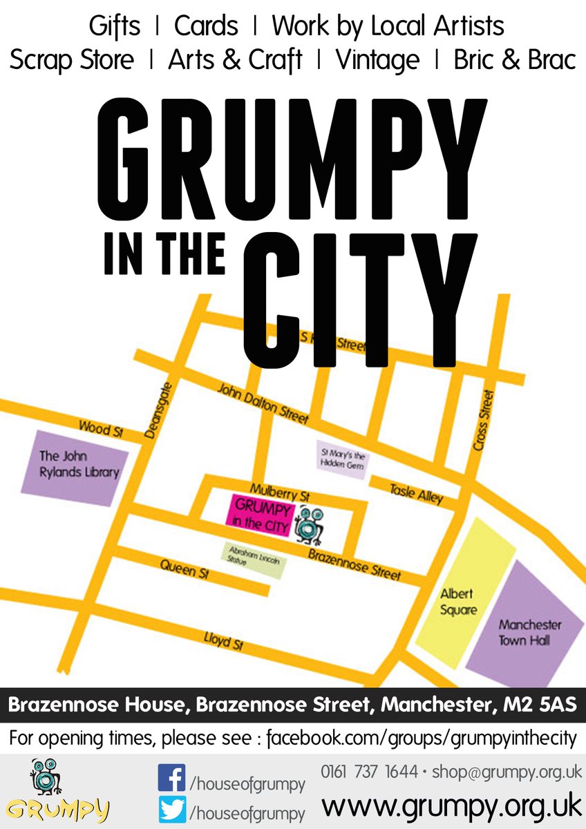houseofgrumpy's tweet image. Grumpy in the City is open for your Christmas gift shopping!