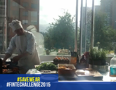 SaveWear_'s tweet photo. ¡Empezando el día con toda la energía! Gracias #FintechChallenge2015 @Fintechallenge  #SaveWear https://t.co/IcFrviza8m