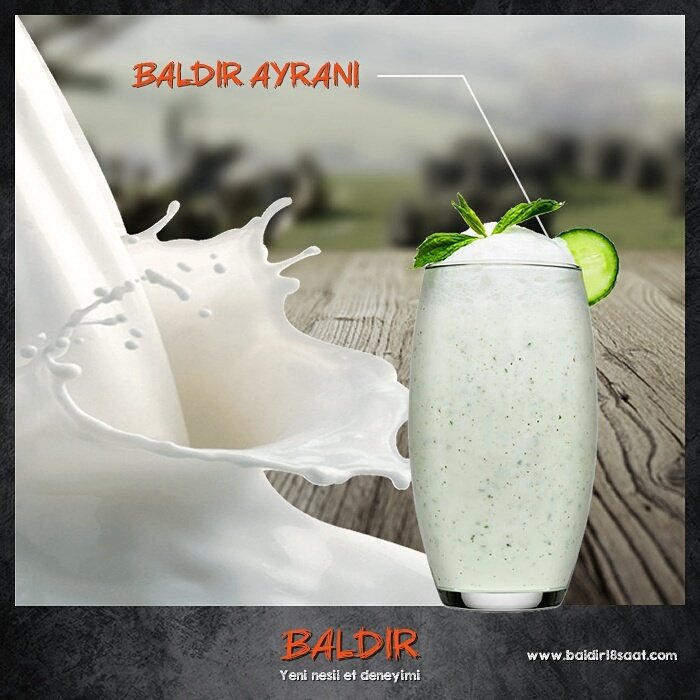 BALDIRTR's tweet photo. Baldır lezzetinin vazgeçilmez yancısı olan özel Baldır Ayranı ile keyifli bir lezzet deneyimine hazır olun. https://t.co/NJYG6cyYOJ