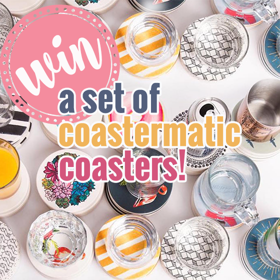 dailymomtweets's tweet photo. Win a Set of @coastermatic Coasters! https://t.co/SILIkUQ6Qw https://t.co/h8goOwvHHS