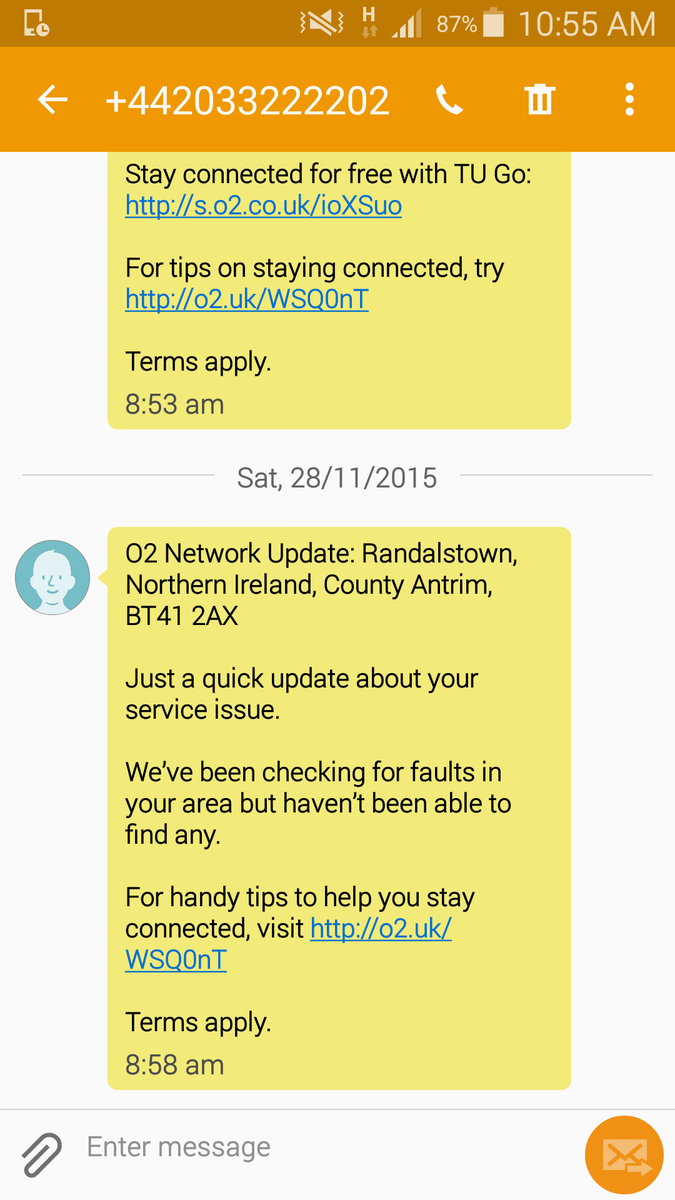 gukester14's tweet image. @O2 then what is this message about from o2? #o2problems