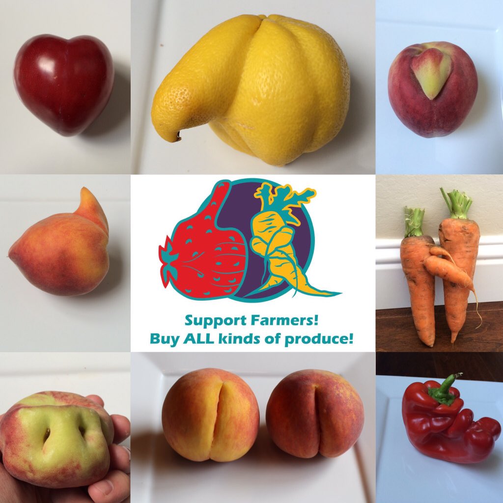 Ugly Fruit and Veg tweet media