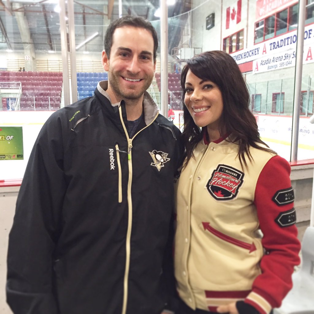 Great chatting with Mike Chiasson today about his journey from Acadia to the Pens organization! #HometownHockey