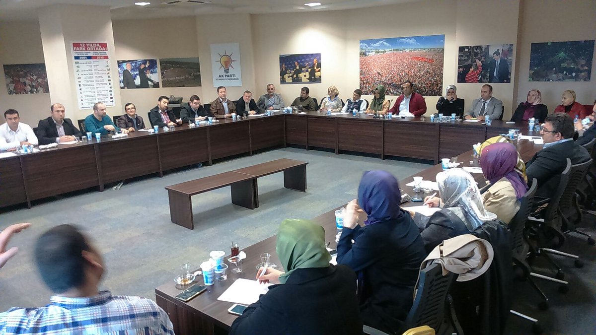 Aylik toplantimizi gerceklestirdik.