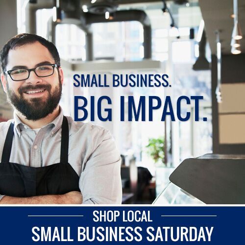 It's Small Business Saturday! We hope you'll support your local small businesses by shopping small today.