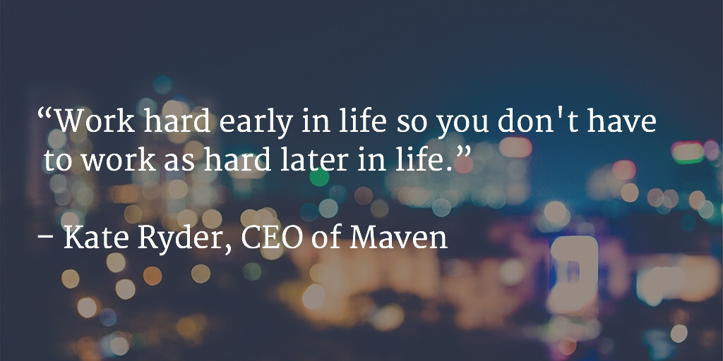 What's your best career-focused advice? We asked <a href="/mavenclinic/">Maven Clinic</a>'s <a href="/kentuckychang/">kentuckychang</a> for hers: bit.ly/20OQFua