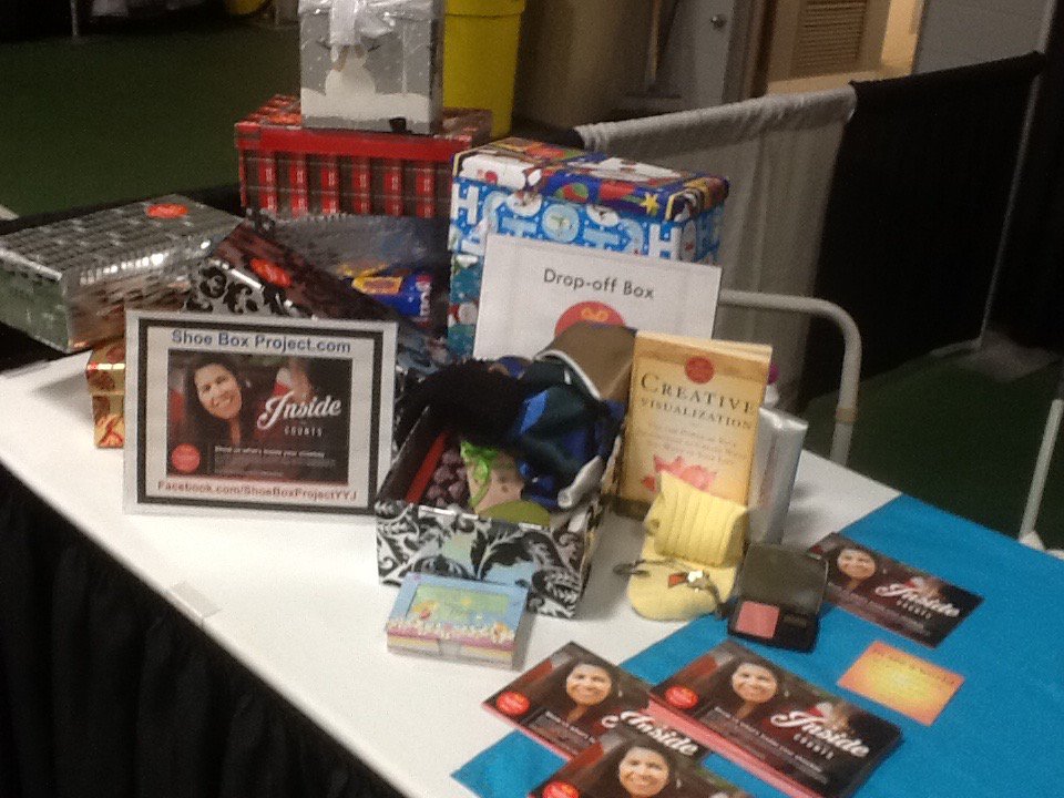 seagullsooke's tweet photo. The Shoe Box Project at TEEN FEST in Victoria BC #LoveWhatsInside #ShoeBoxLove #sbprojectyyj https://t.co/E0JpvJgRHP