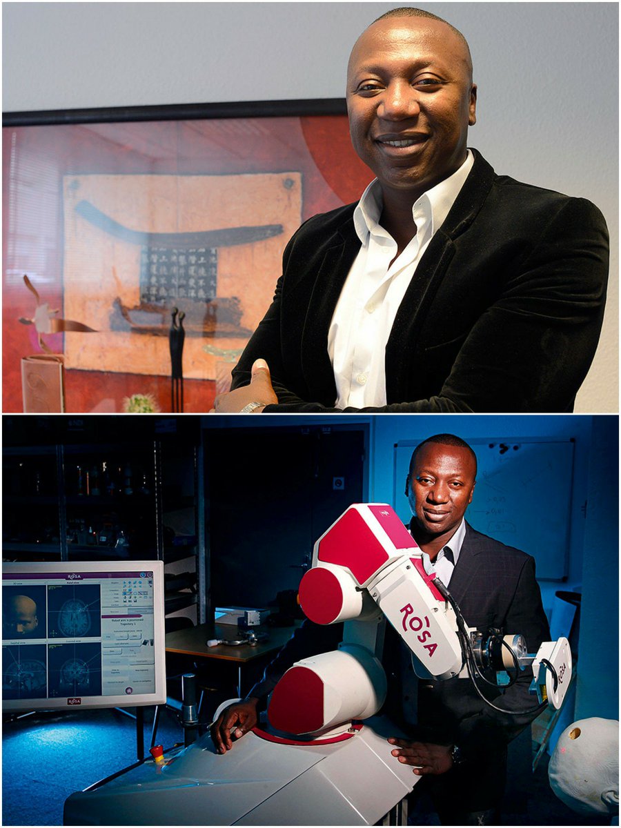 Bertin Nahum, born in Senegal, invented the revolutionary ROSA™ robot that helps surgeons with acute precision READ
