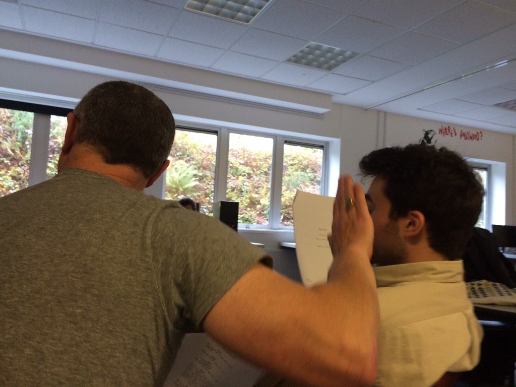 TruroMedia's tweet photo. #bfifilmacademy Paul Caddis understanding personal space-CU #trurocollege #UALCreativeMedia https://t.co/iE5zAH32sy