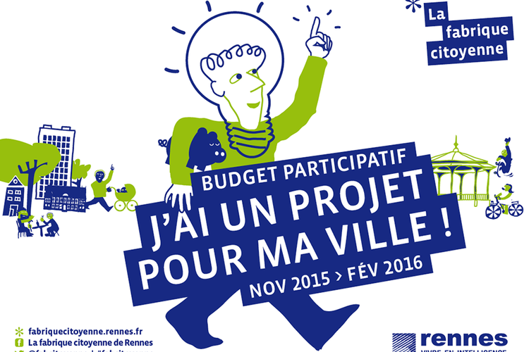 Un exemple à suivre de la fabrique citoyenne à Rennes : fabriquecitoyenne.rennes.fr/project/budget…