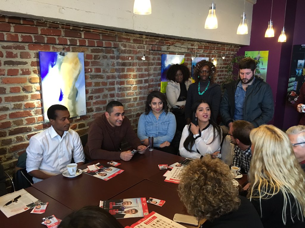 Echchennawasil's tweet photo. Café-rencontre avec les jeunes pour les élections régionales @NicolasMayerNMR #Mjs76 https://t.co/Vhtwh3Vnw1