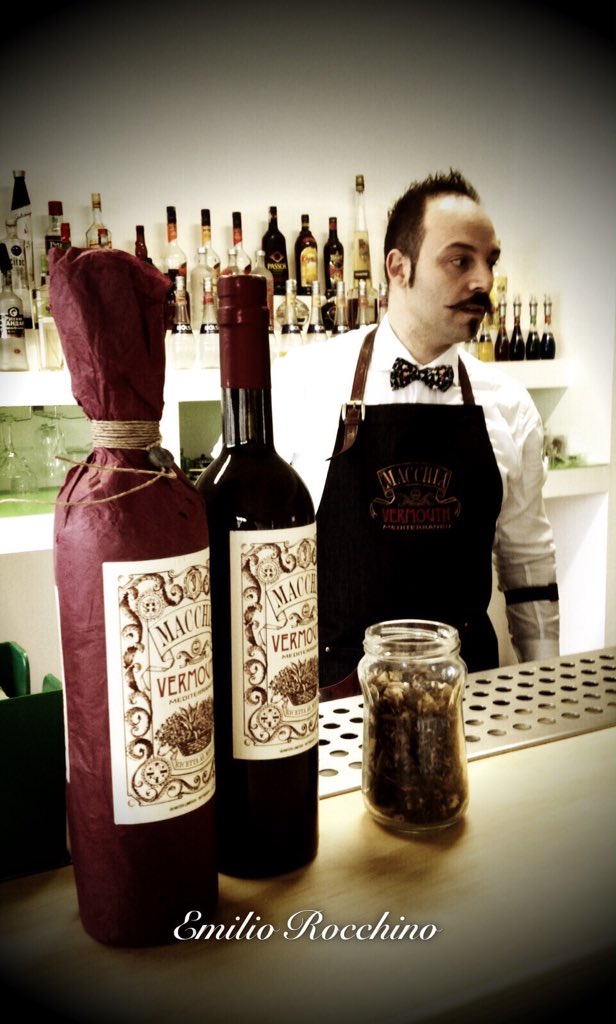 barman82's tweet photo. Macchia...Vermouth Mediterraneo! https://t.co/BrGVGgXISa