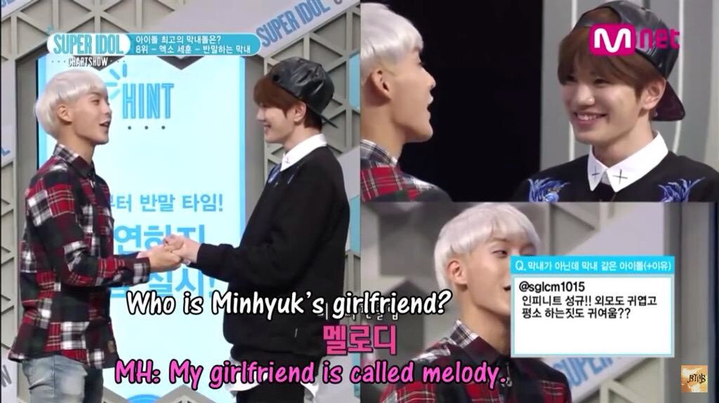 My girlfriend is called MELODY- LEE MINHYUK Happy Birthday to my sweetest oppa!     