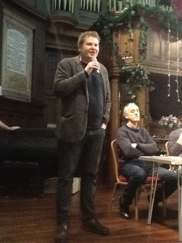 JamesOpus's tweet photo. RT @ShefClimateNews: @JamesOpus from @FestOfDebate introducing #Timefortheclimate debate on now https://t.co/ZnQixPUk7Q
