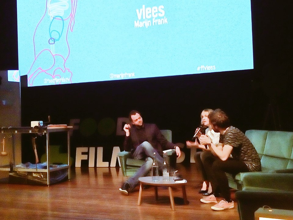 .@MarijnFrank is gediagnosticeerd met 'vleesverslaving' #ffvlees <a href="/FoodFilmfestiv/">FoodFilmfestival</a> #vleesverlangen <a href="/SlowFoodNL/">Slow Food Nederland</a>