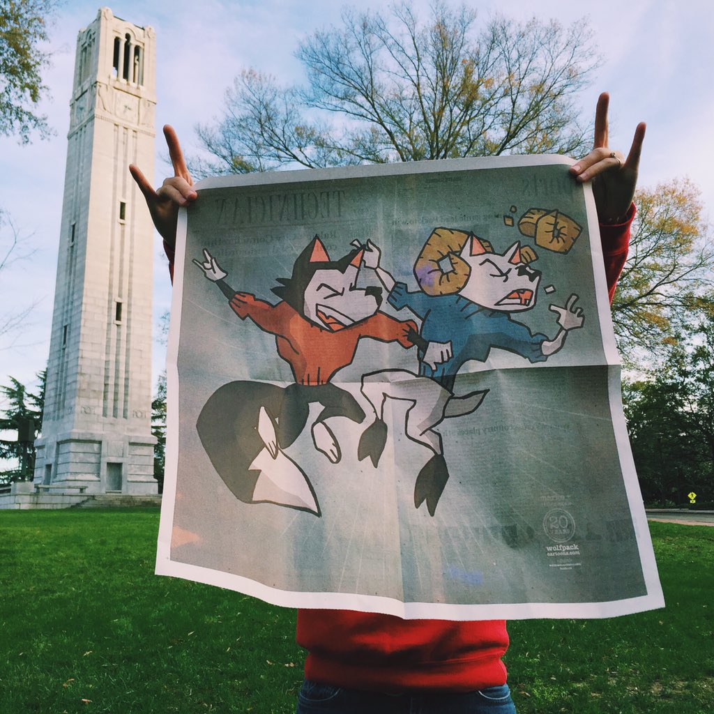 #BeatUNC. 🐺🐾🇺🇸🏈