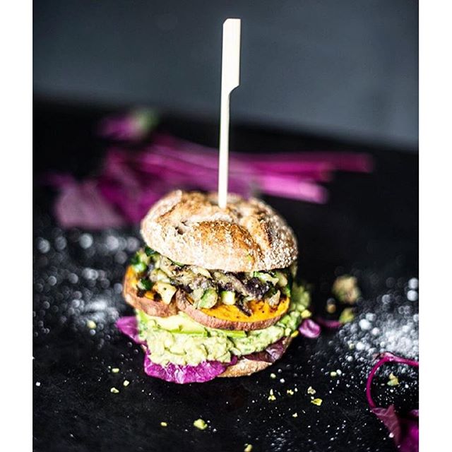Nice #veggieburger shot on instagram. instagram.com/p/-oLv4Vm49W/