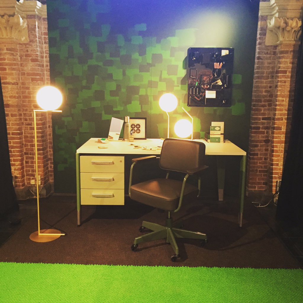 studio_mind's tweet image. gstar prouve office at #elledecorationlive #amsterdam #studiomind