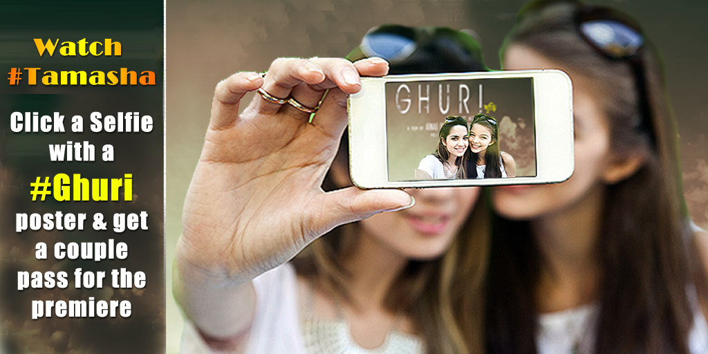ghuri4dec's tweet photo. You may watch #Tamasha but don't forget to take a selfie with #Ghuri and post here with hash tag #Ghuri4Dec https://t.co/cKgHpQ8g55