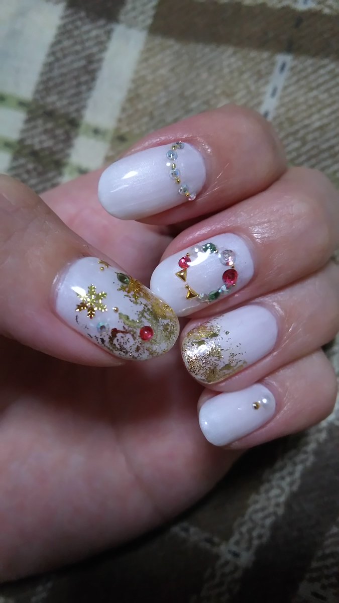 クリスマスネイルデザイン