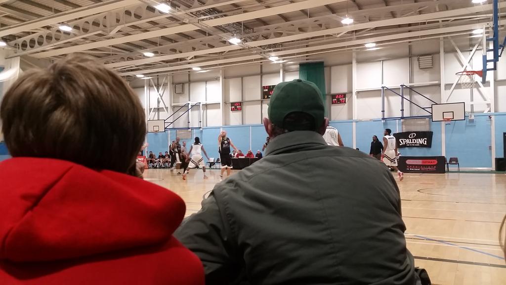 RavensBradford's tweet photo. Watching a tense Bradford Dragons Basketball game with the pom team ๐ #UBUP2 https://t.co/2OGnlFwwNF