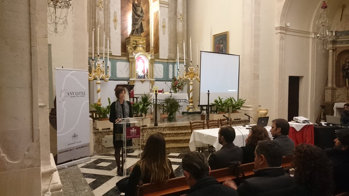 Garcias: 'Randa, muntanya que vetla per Algaida, poble que vol conèixer la seva història i cultura' #AnyLlull