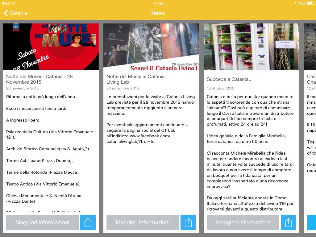 MyCataniaApp's tweet photo. Ritorna la notte più lunga dell'anno: #nottedeimusei a #catania. Maggiori info su #mycatania https://t.co/t7Jabs0mQd