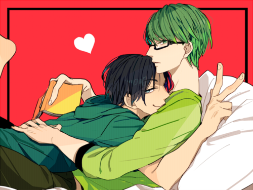 kurobas_google's tweet photo. #МойЛюбимыйОТП МидоТака https://t.co/spzLOljW0D