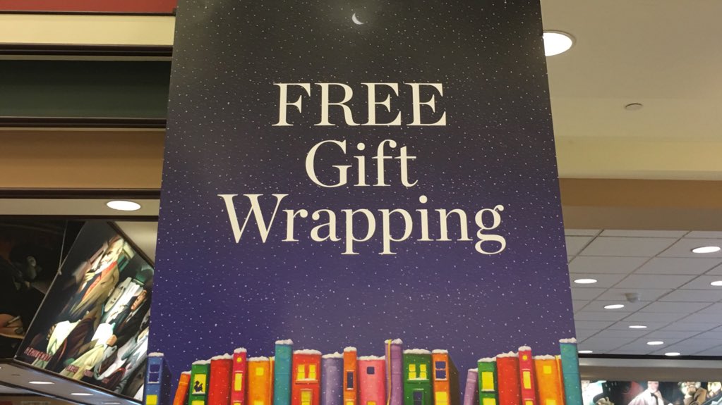 rescuepitinc's tweet photo. Get started on your holiday shopping and have it wrapped by RP volunteers! We're here until 3p today! #giftwrapping https://t.co/FJ1usvPfWW
