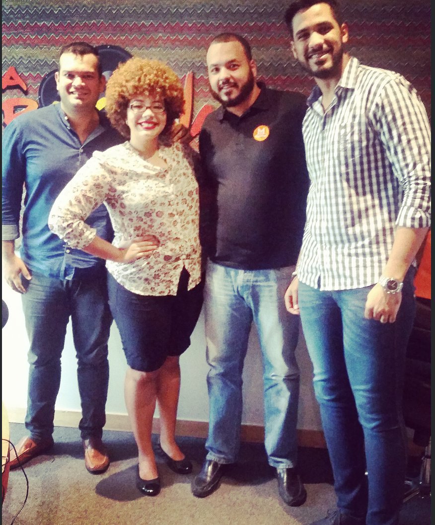 MallMapsRD's tweet photo. Gracias por abrirnos las puertas en su programa @EnJaqueRadio. #MallMapsTour https://t.co/QLDfDW4ynw