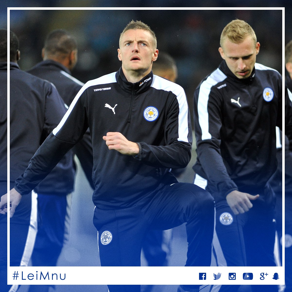 LCFC's tweet photo. Good luck, Vards. Good luck, everyone. #LeiMnu https://t.co/UEXTvxsBc9