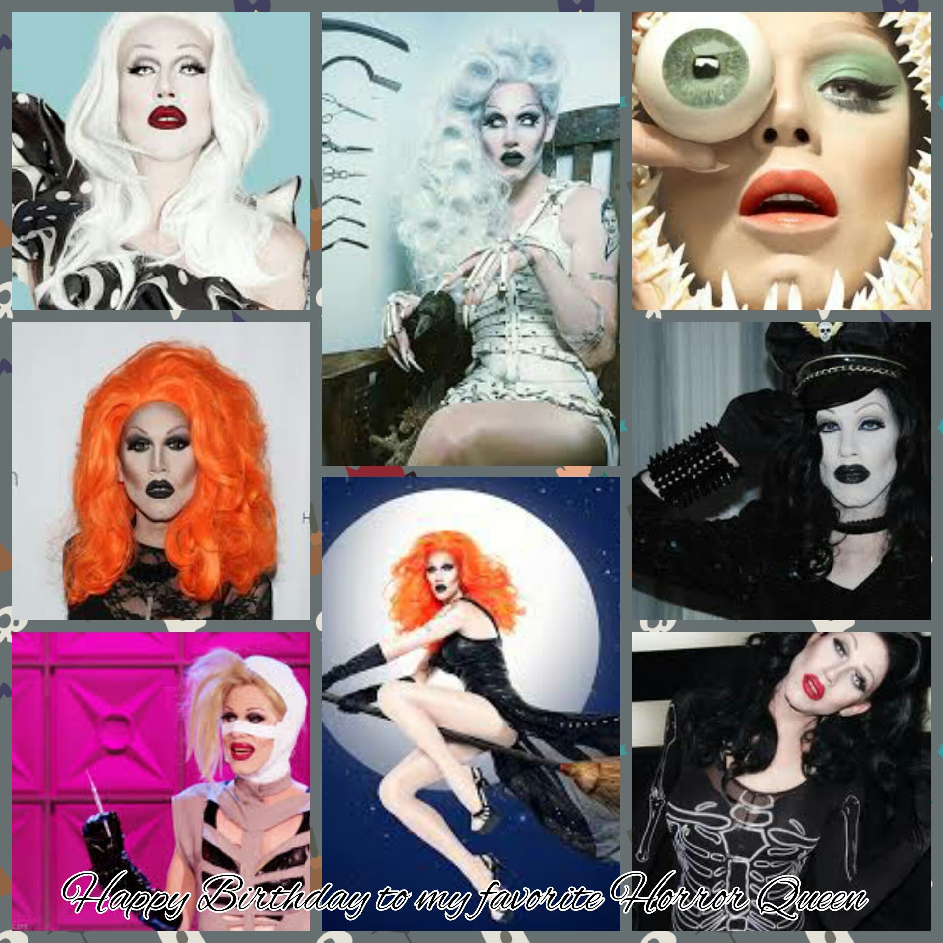  Happy Birthday to my favorite Ghoul! The one and only Horror Queen!!!! 
