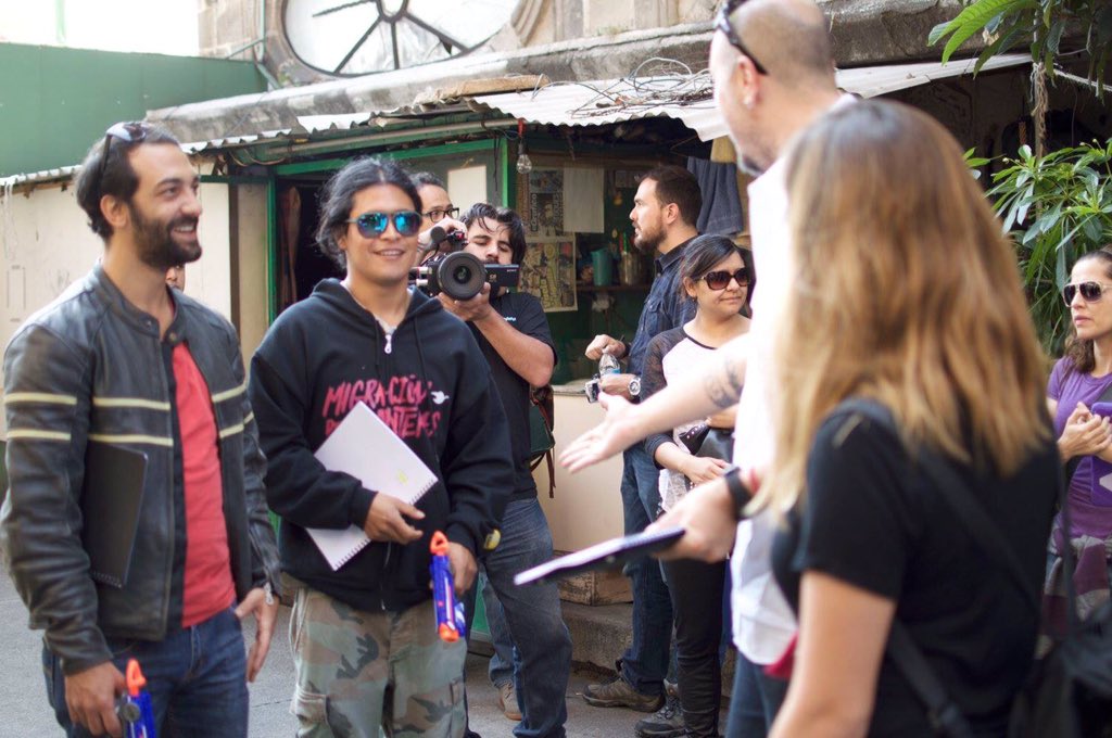 forwardpelicula's tweet photo. Hoy se filmará @FORWARDthemovie en planosecuencia y tiempo real. Escalofriante locación!Dirigida por @hbedwellk https://t.co/mMZCCMybc7