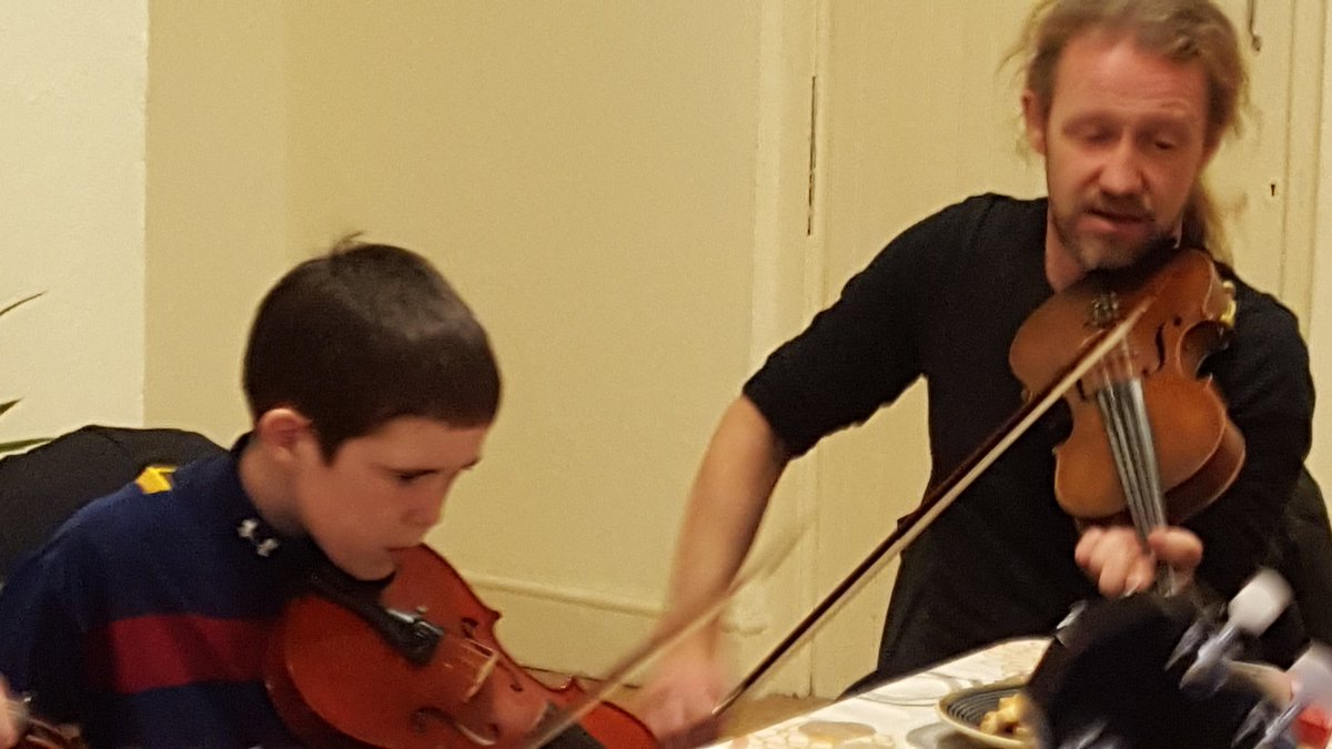 Orla_Moloney's tweet photo. Fab fiddle w'shop this morning - Tola Custy in t/ kitchen @Droichead_Arts Barlow Hse #DroghedaTradFest #stillhumming https://t.co/DZxYRe80bP