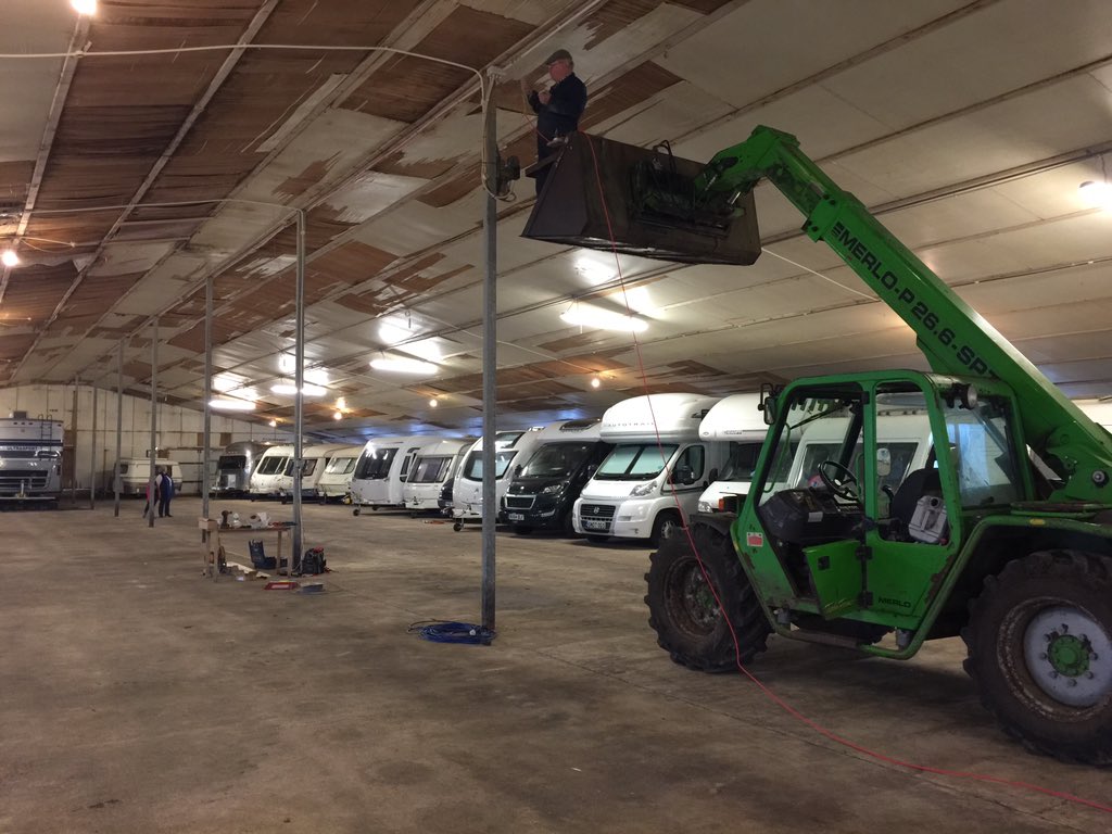 devizes_storage's tweet image. New fire/smoke alarms fitted in storage units, autodialling phones/homes with the security systems. #caravanstorage
