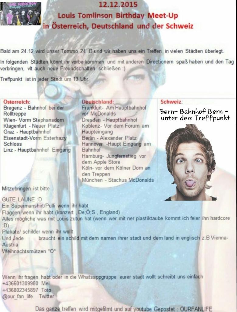 irishvinyl's tweet photo. Can't wait for the Louis Bday Meet Up in Vienna? Who's joining?
#1DAT #1DCH #1DDE https://t.co/XYqvhBJS7d