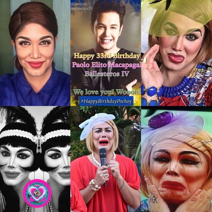 Happy birthday paolo ballesteros ..aka lola tidora .. god always more blessing come to you.. 