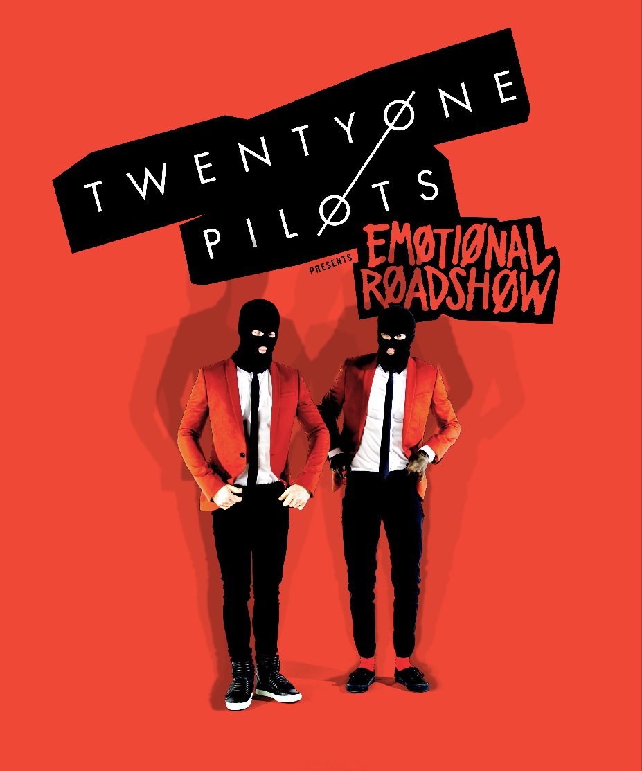 LiveNationSFL's tweet photo. Don't miss @twentyonepilots on their #EmotionalRoadshow Tour hitting @amwaycenter on 7/1 &amp; @thebbtcenter on 7/2! https://t.co/oazjKvmFHr