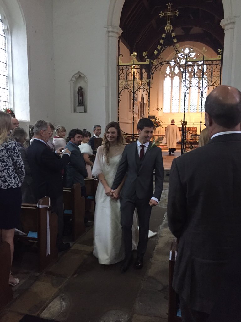 Fantastic day with great people. Congratulations Mr and Mrs Sims!