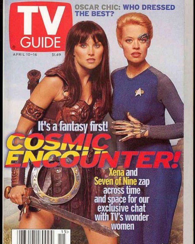 ArtemisPics's tweet image. 2 #badass women attire #NonFactor ! @JeriLRyan @RealLucyLawless #womenkickass