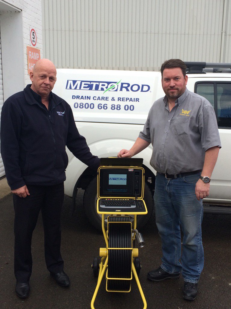 ScanprobeLTD's tweet photo. Another happy customer with a #maxprobe with #wincan embedded software #draincamera #pushrodcamera #metrorod https://t.co/qee83DgHqT