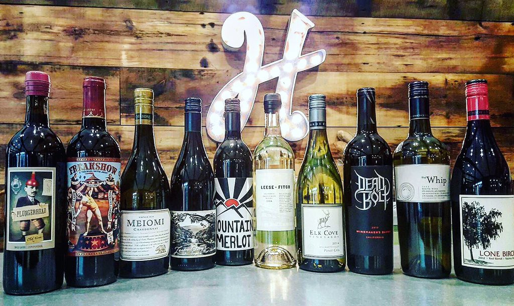 HandysMarket's tweet photo. Some of our American grown, American made wine! #yarmouthme #americangrown #wine #grapes #itsfruitsoitssalad https://t.co/hpKKLTT9pW