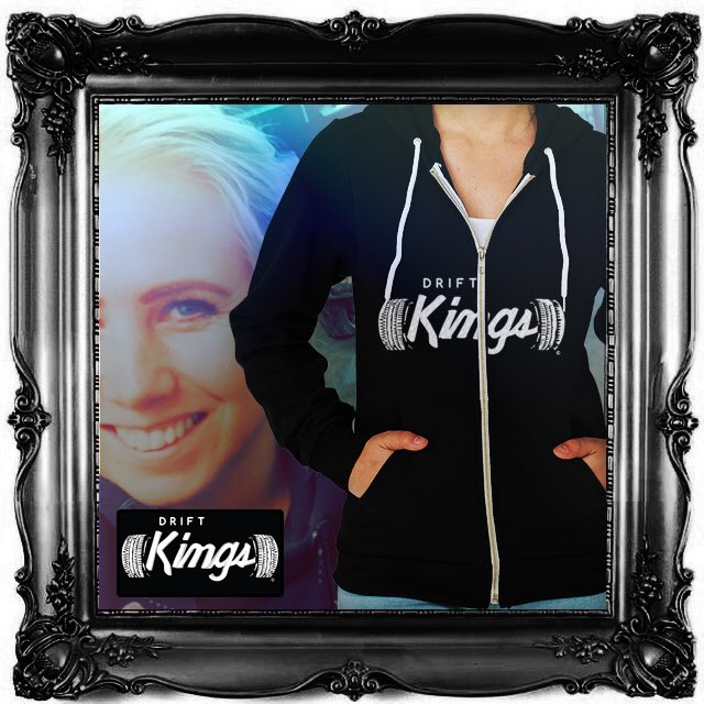 The_DRIFT_Kings's tweet photo. #DRIFTKings #LadyDrift Apparel is Here! Black #ZipperHoodies in premium Cotton #TinnaRiis https://t.co/IgzYoh1iSN https://t.co/BnGqIoxBHX