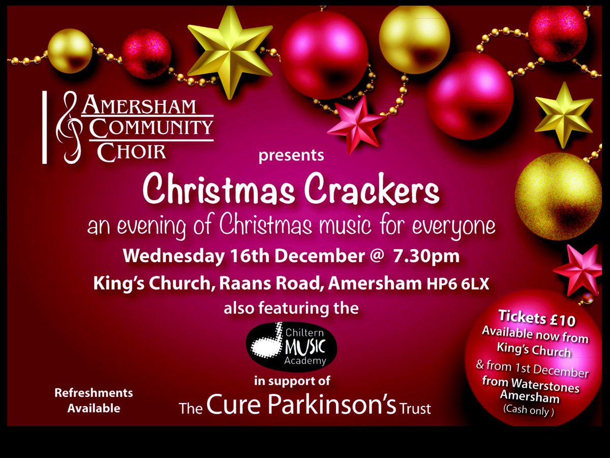 ChoirComm's tweet image. @amershampeople @HandH_Amersham @AmershamChesham @yourAmersham please help us promote our charity concert - thanks