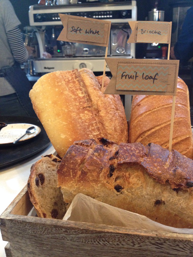 ReclamationRoom's tweet photo. Our #artisan #handmade #breads tastes delightful toasted with butter and homemade jams @spreadlovejam https://t.co/gZrh8bTNXV