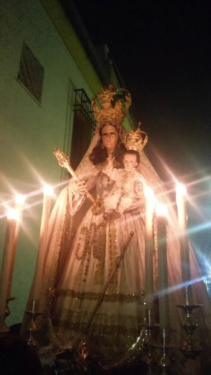 CEsparto's tweet photo. CÓRDOBA | Así hace su entrada en la Ermita, la Virgen del Socorro https://t.co/EgY7SfJiSa https://t.co/j2K8PlXSmR