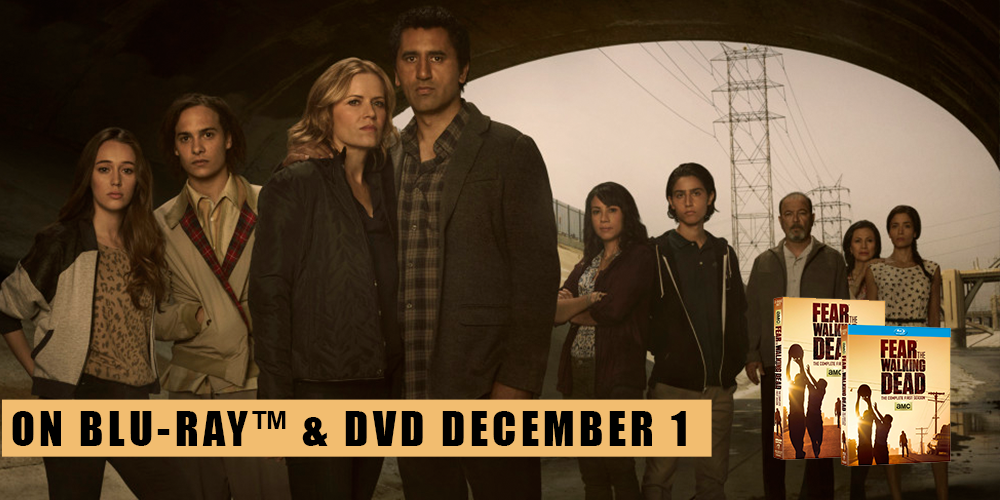 It's the end of the world, but at least they have each other. Fear the Walking Dead on #Bluray and #DVD December 1!