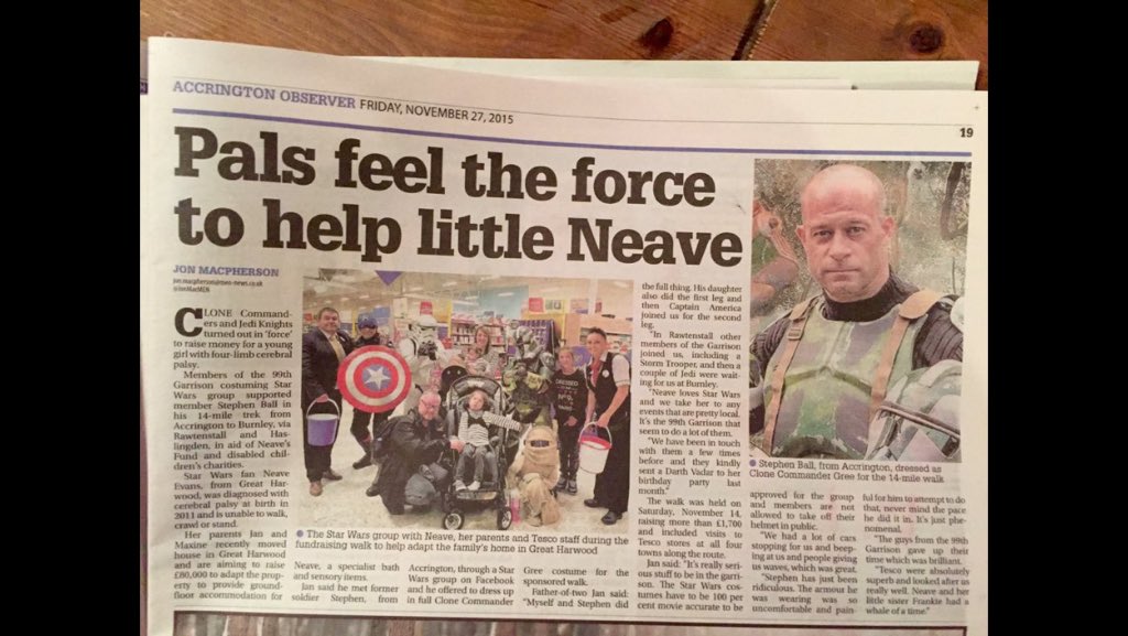 We made the paper #community <a href="/Neavesfund/">Neave Evans</a>  great job <a href="/shirl200/">Shirley</a> <a href="/patbyrne99/">Pat Byrne</a>
