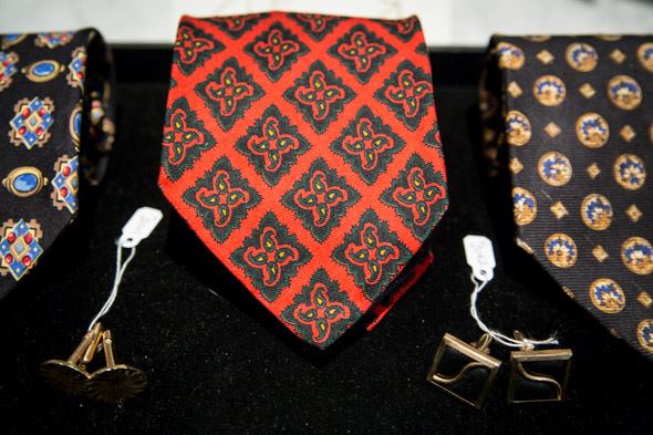 treasurechestTO's tweet photo. We have #holiday gifts for the gentlemen in your life. Come check out our selection of #vintage ties &amp; cufflinks. https://t.co/LzhITHWg3J