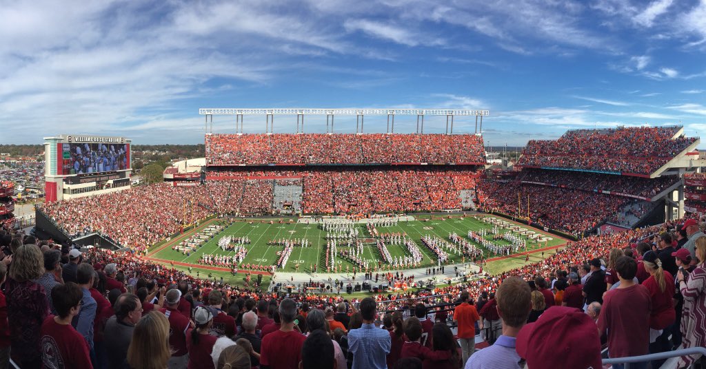 jshropshier's tweet photo. We are SC STRONG. #TwoSchoolsOneState https://t.co/k73EzMdilP